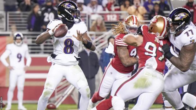 Christmas Day NFL results & review: Ravens dominate 49ers, Raiders stun Chiefs & Eagles beat Giants