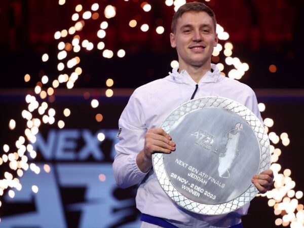 Hamad Medjedovic upsets Arthur Fils, wins Next Gen Finals title