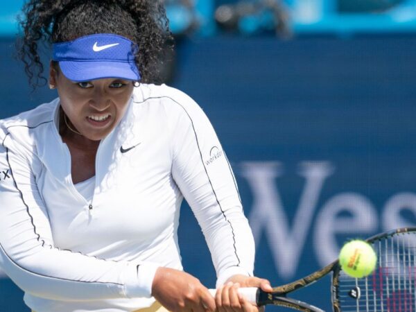 Naomi Osaka hits practice court ahead of return in Brisbane