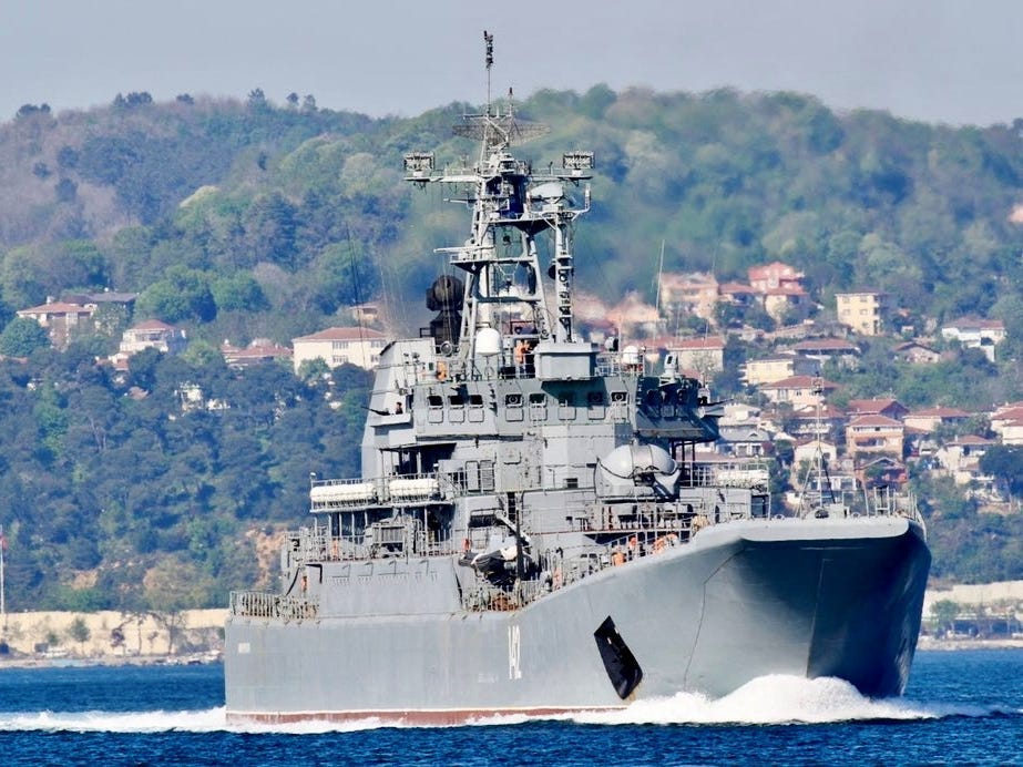 Russia says Ukraine took out one of its warships, capping off an awful year for its Black Sea Fleet Russia says Ukraine took out one of its warships, capping off an awful year for its Black Sea Fleet