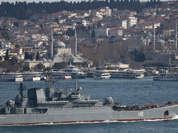 Ukraine Attacks Russian Warship in Occupied Crimea