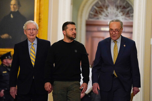 Zelensky Visits Washington to Appeal for More War Funding: Live Updates