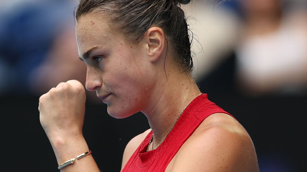 Aryna Sabalenka gets rare 6-0, 6-0 win, advances at Australian Open Aryna Sabalenka gets rare 6-0, 6-0 win, advances at Australian Open