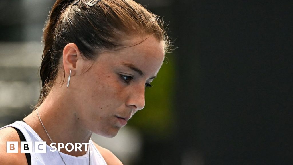 Australian Open 2024: Jodie Burrage loses to Tamara Korpatsch on day one Australian Open 2024: Jodie Burrage loses to Tamara Korpatsch on day one