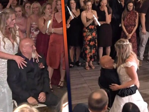 Christine Brown Gives Husband David Woolley a Lap Dance at Wedding