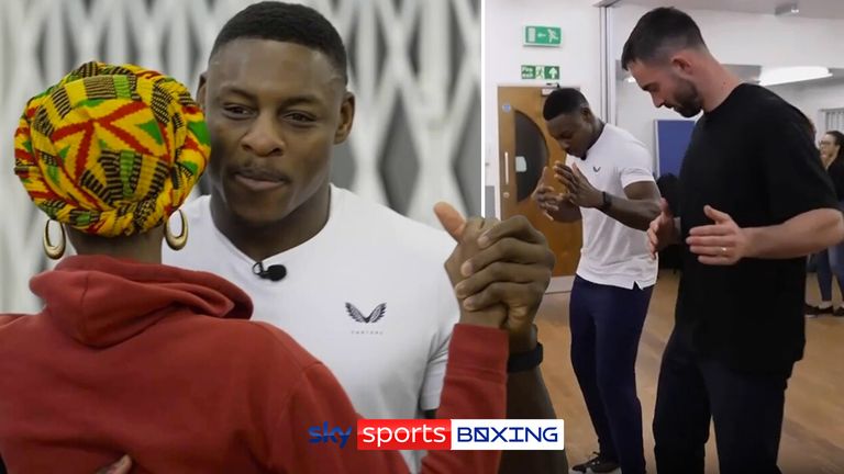 Dan Azeez faces off with Joshua Buatsi ahead of light-heavyweight collision: ‘I want to prove myself’ | Boxing News Dan Azeez faces off with Joshua Buatsi ahead of light-heavyweight collision: ‘I want to prove myself’ | Boxing News