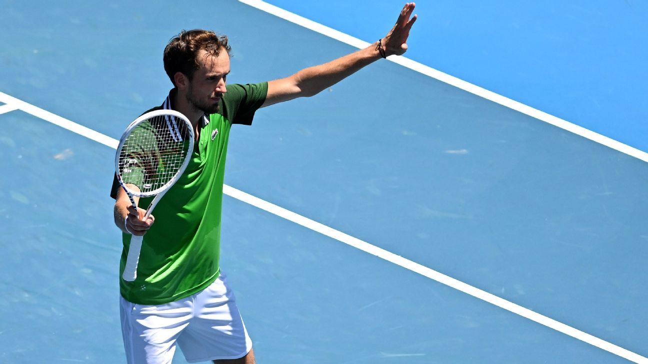 Daniil Medvedev advances at Australian Open after opponent retires Daniil Medvedev advances at Australian Open after opponent retires