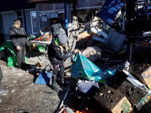 Deadly blast at market in Russian-annexed city, local officials say