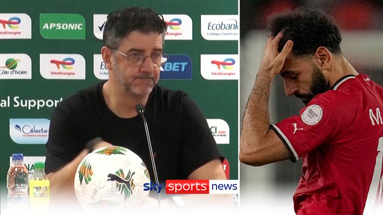Egypt manager Rui Vitoria criticises Liverpool timing over Mohamed Salah injury update | Video | Watch TV Show Egypt manager Rui Vitoria criticises Liverpool timing over Mohamed Salah injury update | Video | Watch TV Show