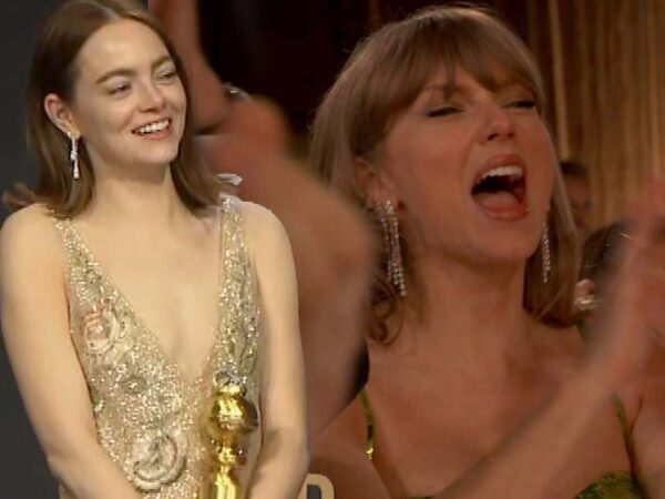Emma Stone Jokingly Calls Taylor Swift an ‘A**hole’ at Golden Globes