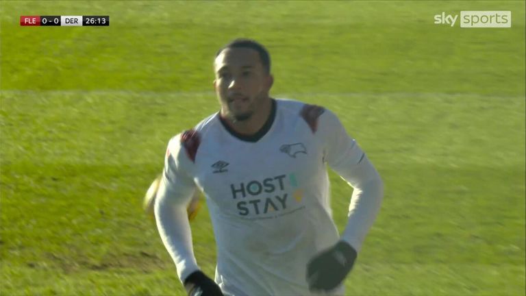 Fleetwood 1 – 3 Derby