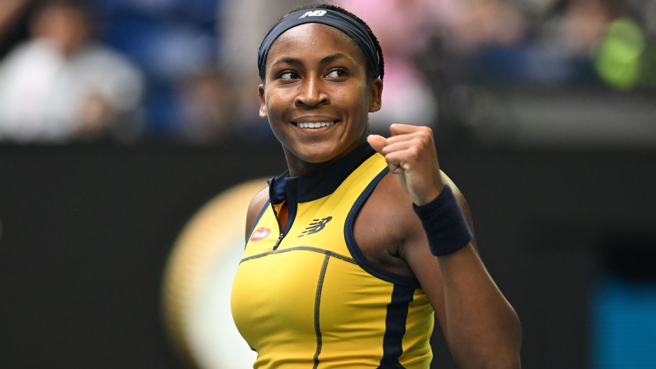 Gauff beats Frech, makes Australian Open quarterfinals Gauff beats Frech, makes Australian Open quarterfinals
