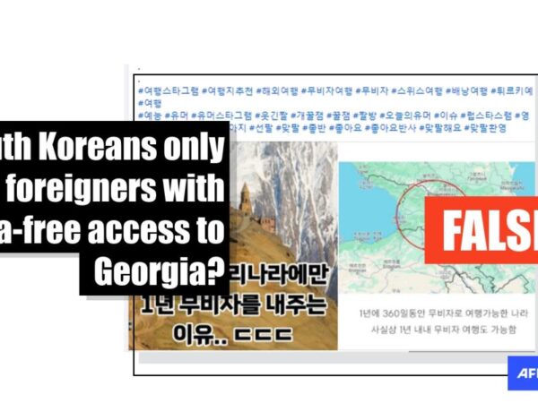 Georgia grants visa-free travel to citizens from 95 countries, not just South Koreans