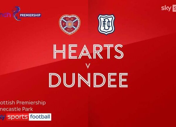 Hearts 3-2 Dundee