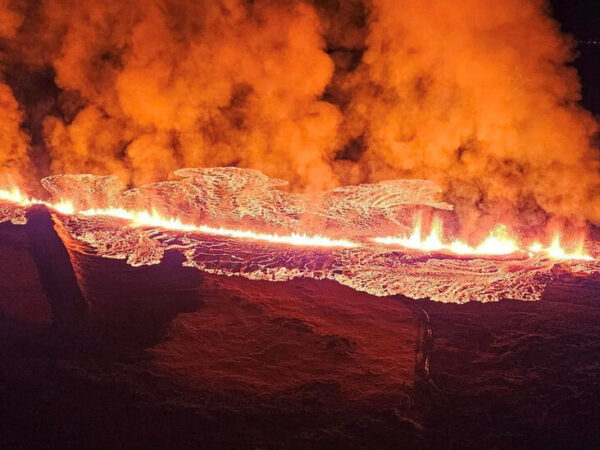 Iceland Volcano Erupts in Same Area as December Event