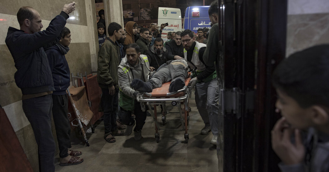 Israel-Hamas War Live Updates: Displaced Gazans Flee Nasser Hospital Amid Intense Fighting