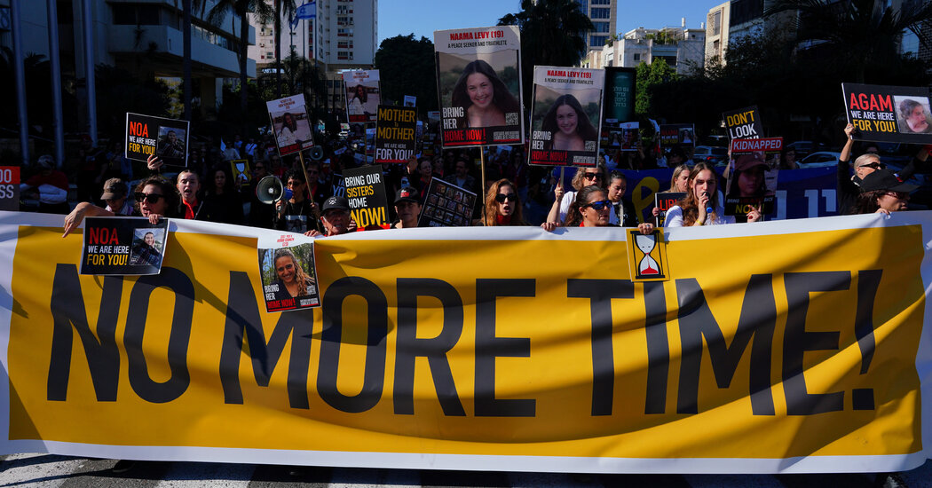 Israel-Hamas War Live Updates: Frustration Grows in Israel Over Fate of Gaza Hostages