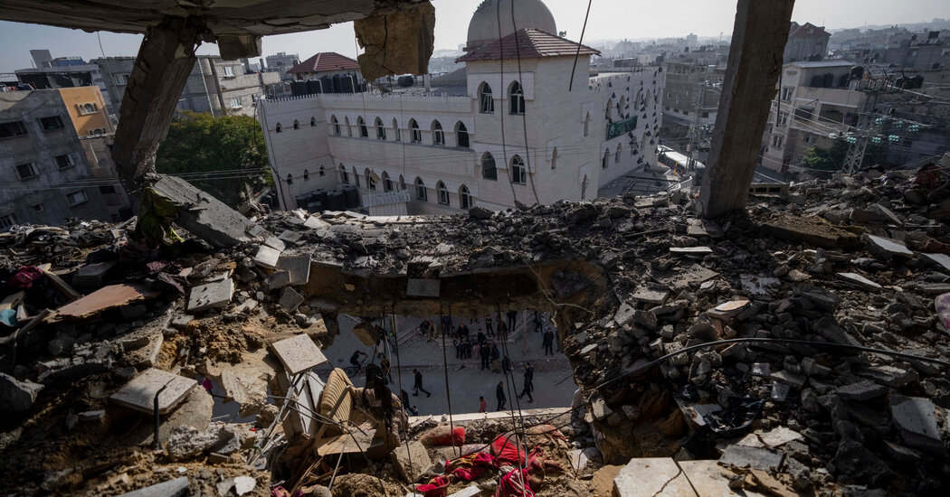 Israel-Hamas War Live Updates: Houthi Attack in Red Sea Is Shot Down