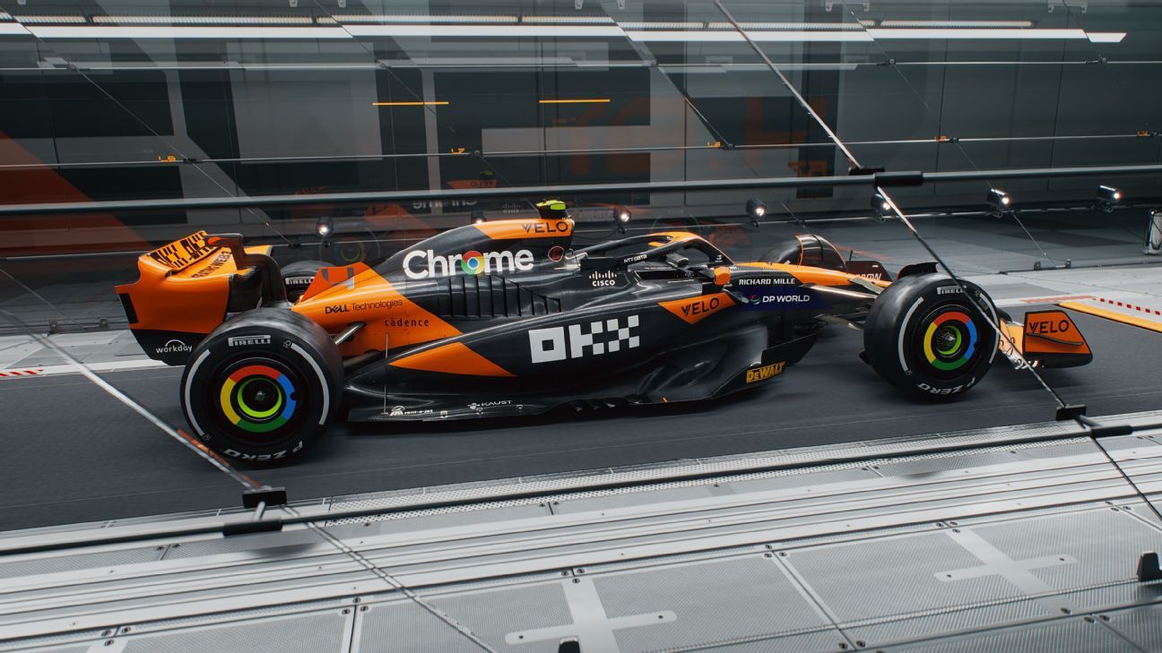 McLaren reveals car livery for 2024 F1 season