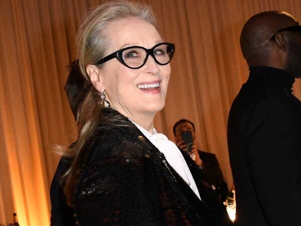 Meryl Streep Reunited With Amanda Seyfried and Emily Blunt at the 2024 Golden Globes