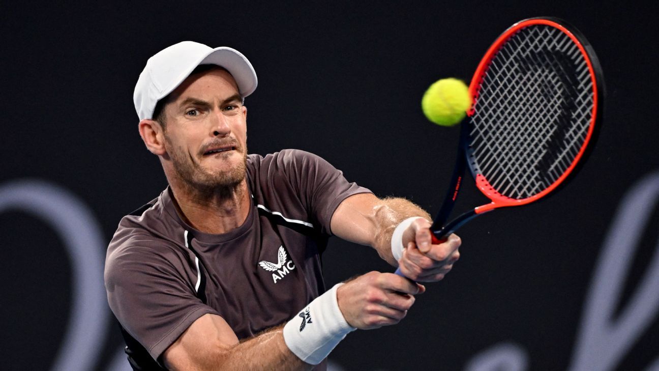 Murray starts 2024 season with first-round defeat in Brisbane Murray starts 2024 season with first-round defeat in Brisbane