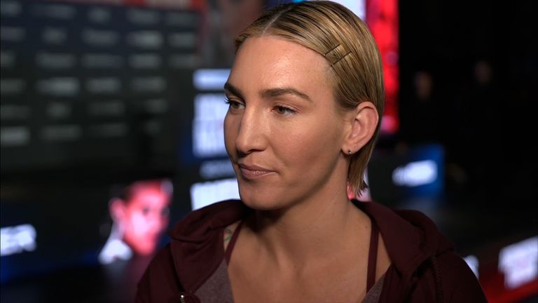 Natasha Jonas vs Mikaela Mayer: Star duo make weight ahead of welterweight world title clash in Liverpool | Boxing News Natasha Jonas vs Mikaela Mayer: Star duo make weight ahead of welterweight world title clash in Liverpool | Boxing News