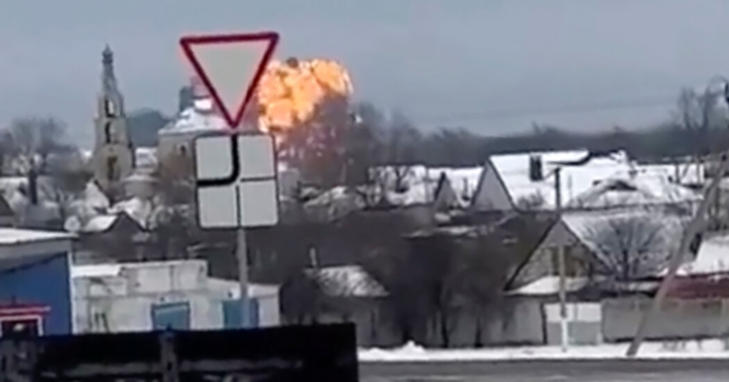 Russian Plane Crashes Near Border With Ukraine, Killing All Onboard, Moscow Says