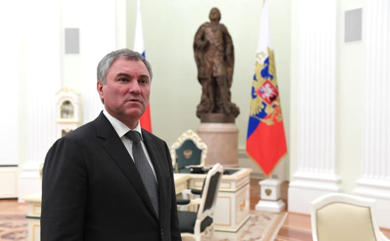 Russia’s parliamentary leader warns of a third world war