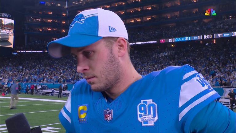 Tampa Bay Buccaneers 23-31 Detroit Lions: Jared Goff stars as Lions book NFC Championship appearance | NFL News