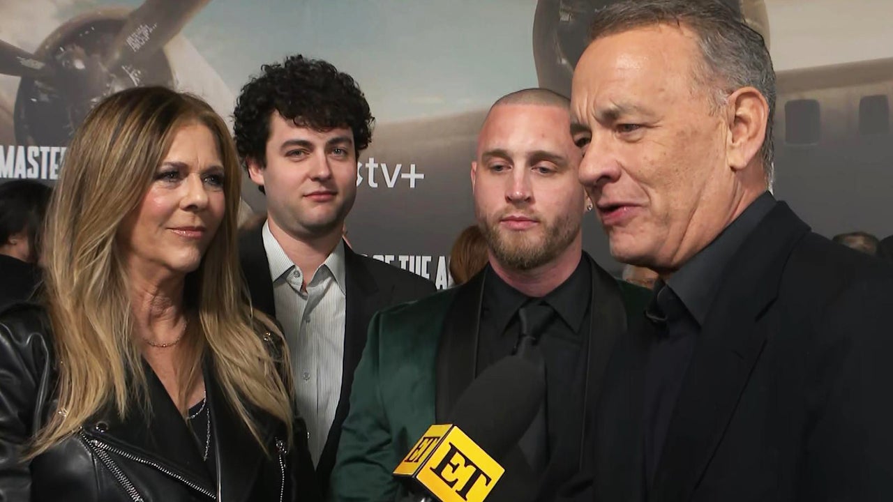 Tom Hanks, Rita Wilson and Their Two Sons Reflect on Hometown Movie Outings During Family Night
