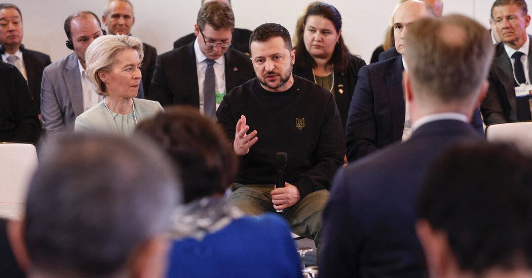 Zelensky Lands in Davos to Pitch a Peace Plan Russia Already Rejected