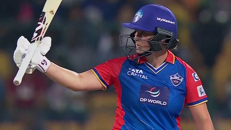 Alice Capsey smashes highest score by English player in WPL but then hit for six as Mumbai beat Delhi off last ball | Cricket News