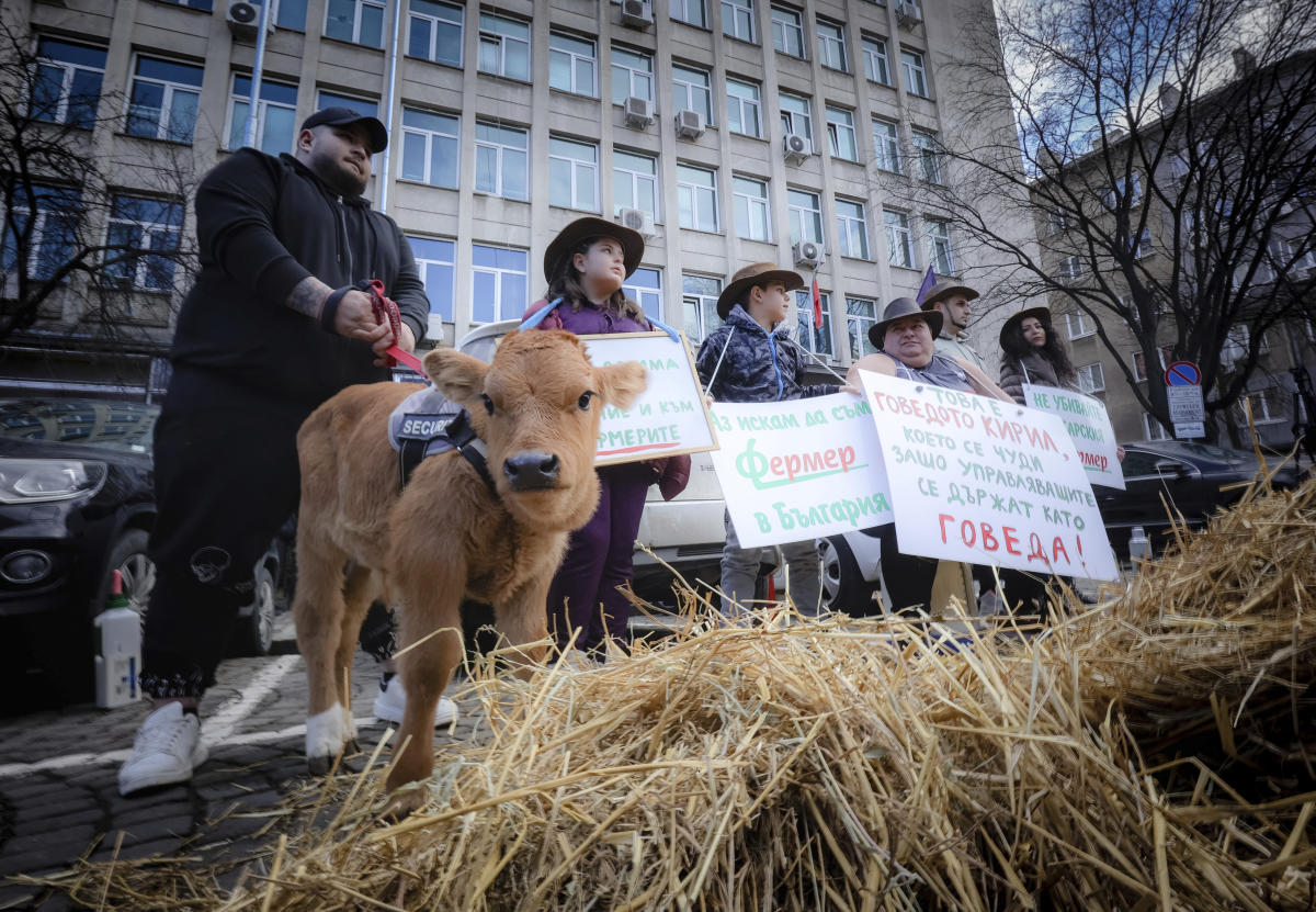 Bulgaria’s farmers are joining Europe-wide protests