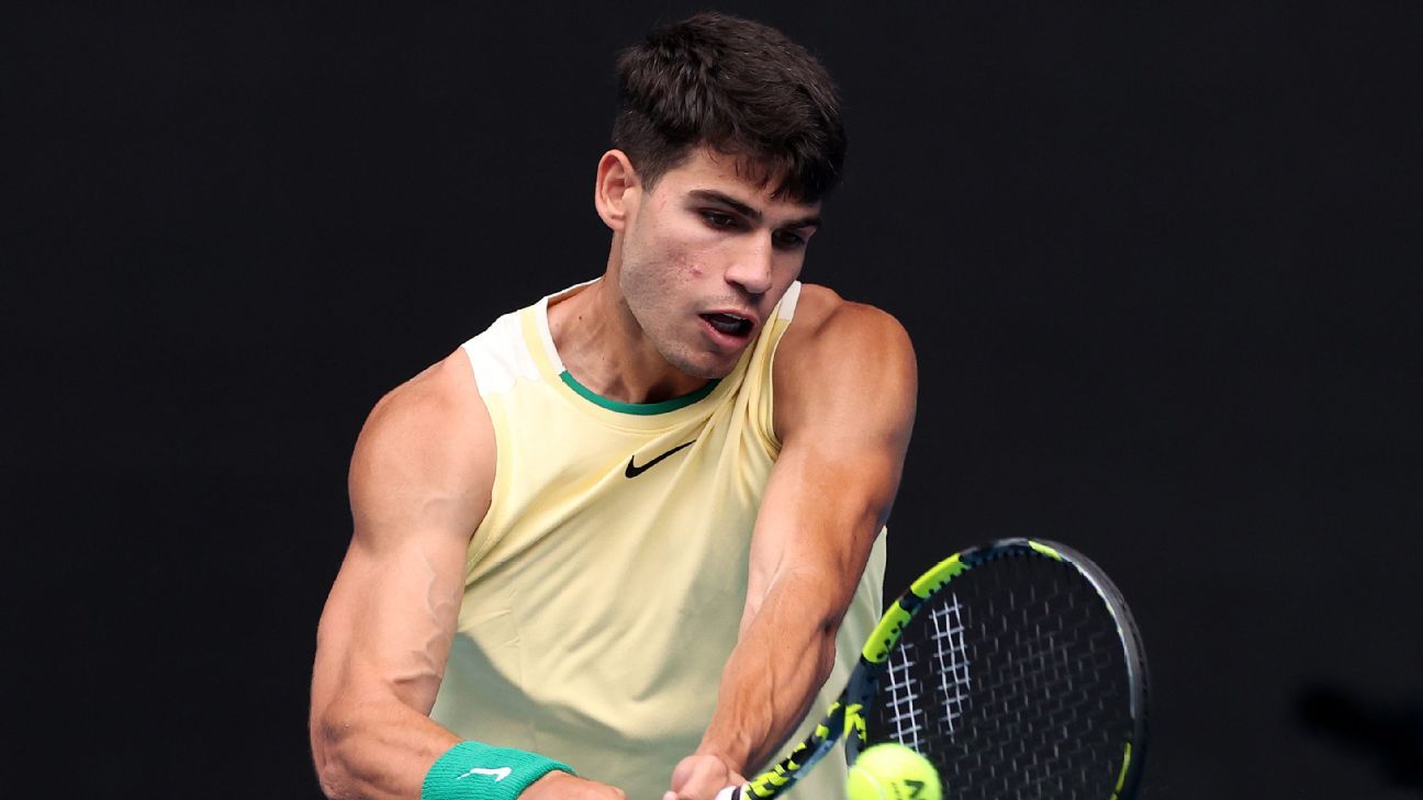 Carlos Alcaraz wins clay-court opener at Argentina Open Carlos Alcaraz wins clay-court opener at Argentina Open