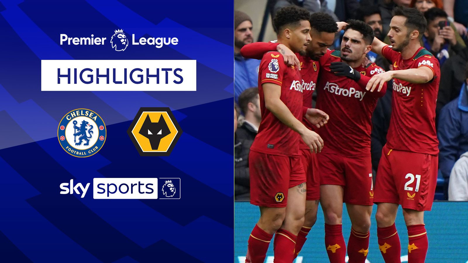 Chelsea booed by fans as Cunha hat-trick seals Wolves win