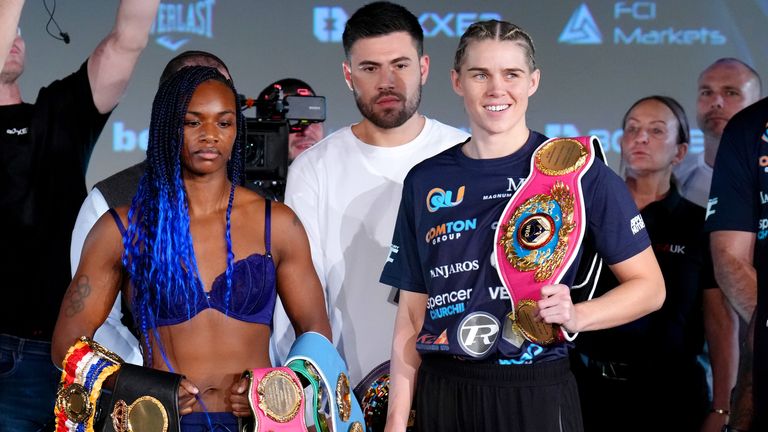 Claressa Shields: Anthony Joshua vs Francis Ngannou will be close | ‘A split decision going either way’ | Boxing News