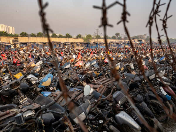 Confiscated Motorbikes Pile Up as Vietnam Goes After Drunken Driving