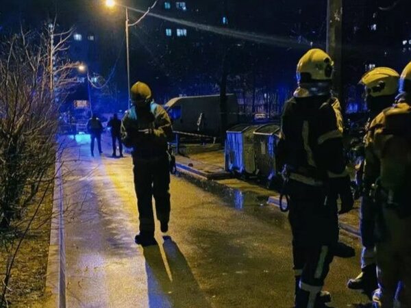 Explosion reported in high-rise building in Kyiv, one person reported dead, hundred evacuated