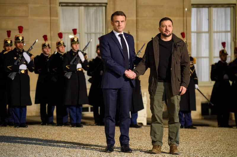 France signs ‘ambitious and concrete’ security pact with Ukraine