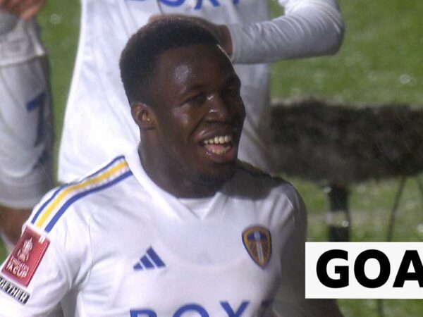 Gnonto puts Leeds 1-0 up at Plymouth with 'moment of class'