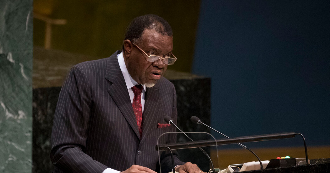 Hage Geingob, Namibia’s President, Is Dead at 82