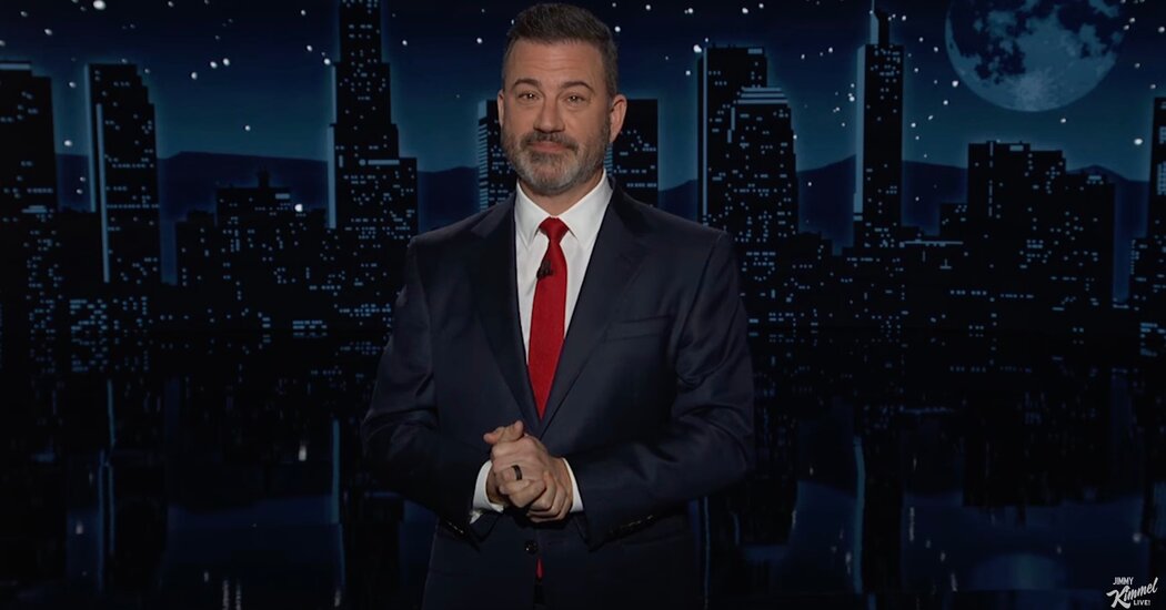 Jimmy Kimmel: Tom Suozzi Has ‘Very Big Clown Shoes to Fill’