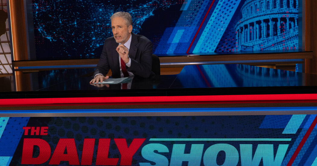 Jon Stewart Returns to Form on ‘The Daily Show’
