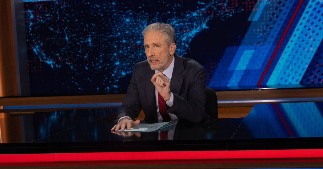 Jon Stewart Returns to ‘The Daily Show’ Telling Jokes You Might Not Want to Hear