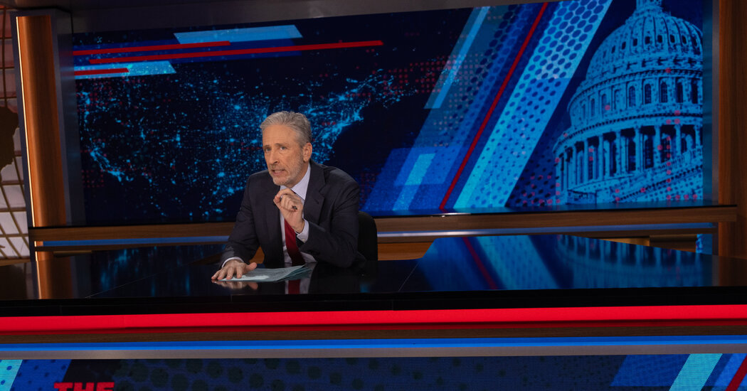 Jon Stewart Returns to ‘The Daily Shows’ and Calls Out Tucker Carlson Jon Stewart Returns to ‘The Daily Shows’ and Calls Out Tucker Carlson