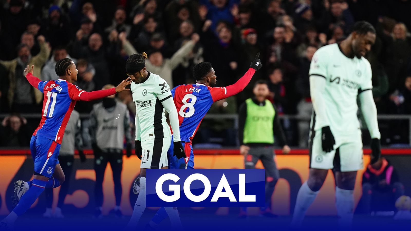 Lerma screamer gives Palace the lead!
