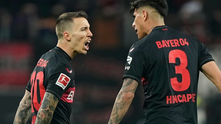 Leverkusen 3 – 0 Bay Munich Leverkusen 3 – 0 Bay Munich