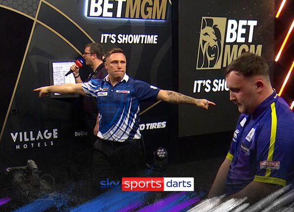 Luke Littler survives nine-darter from Simon Whitlock to reach European Grand Prix in April | Darts News