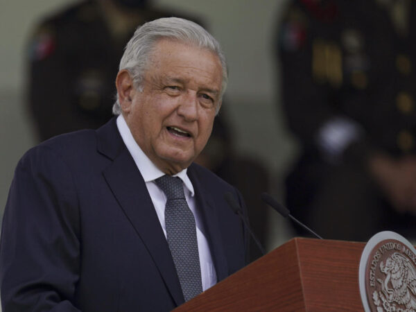 Mexico’s president says the army has taken over yet another civilian role: filling potholes