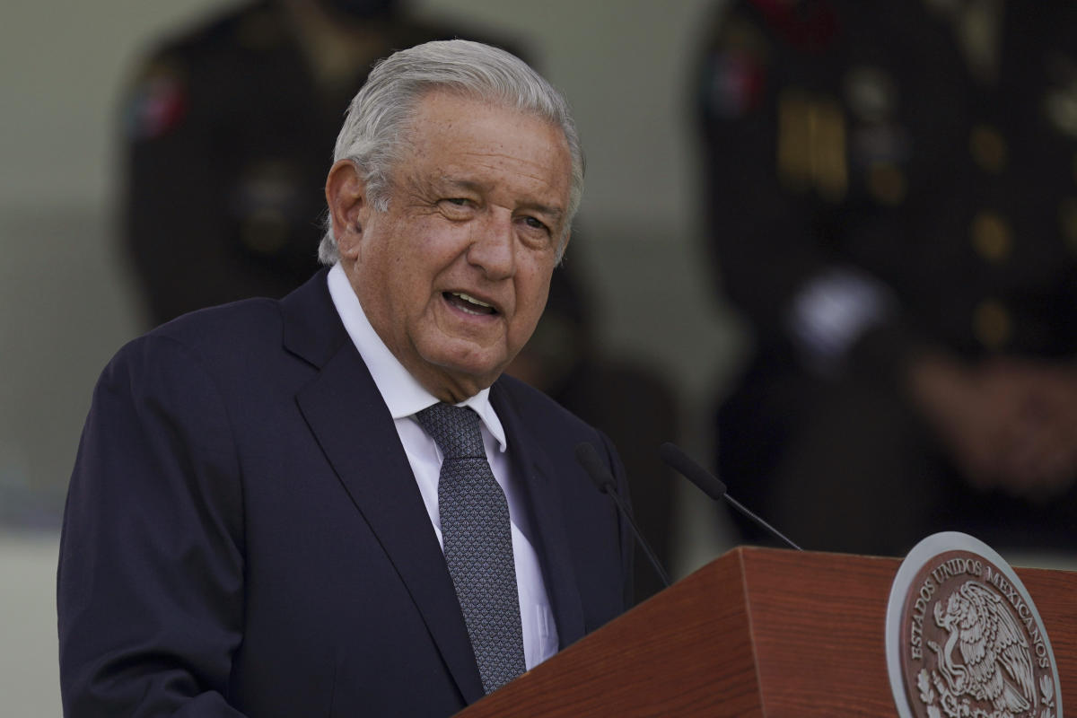 Mexico’s president says the army has taken over yet another civilian role: filling potholes